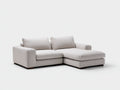 Ecksofa aus Stoff 290 x 180 x 85 cm - Beige - Modernes Design mit großzügiger Sitzfläche