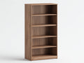 Bücherregal Holz 80 x 30 x 180 cm - Braun - Modernes Standregal für Wohnzimmer und Büro